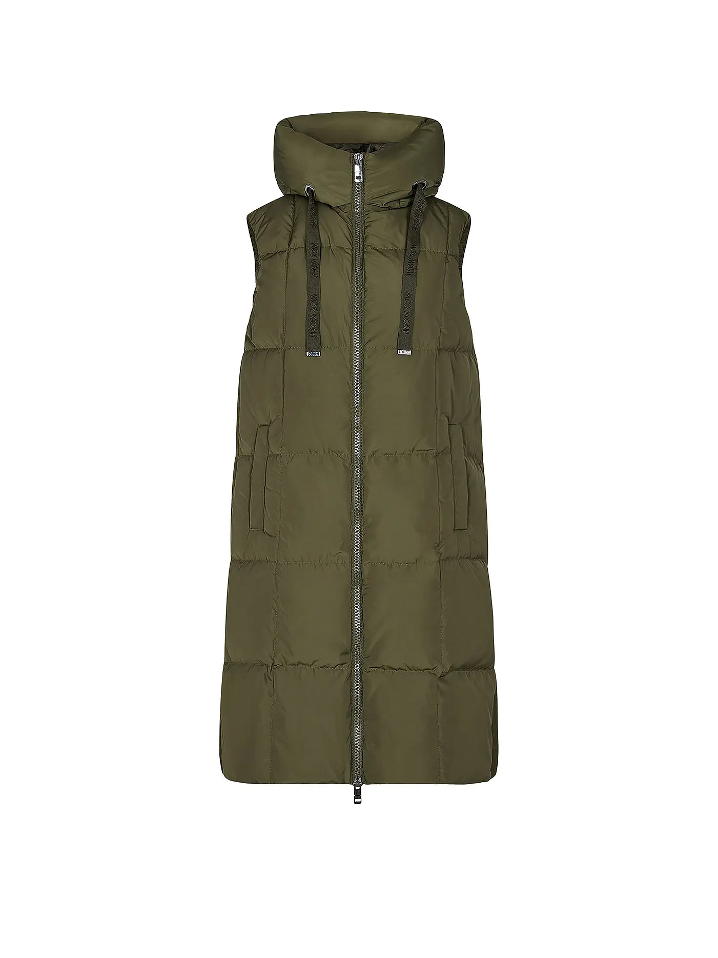 MOS MOSH | Daunensteppgilet MMNOVA SQUARE | olive